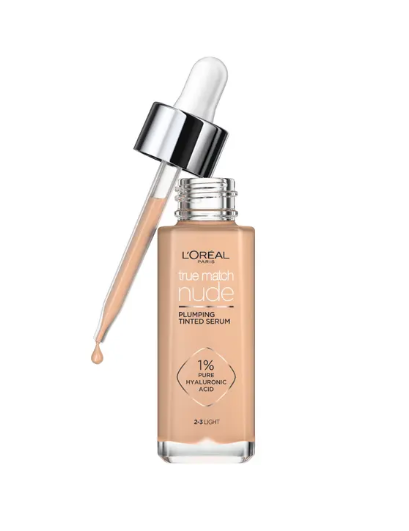 L'Oréal Nude Plumping Tinted Serum Foundation